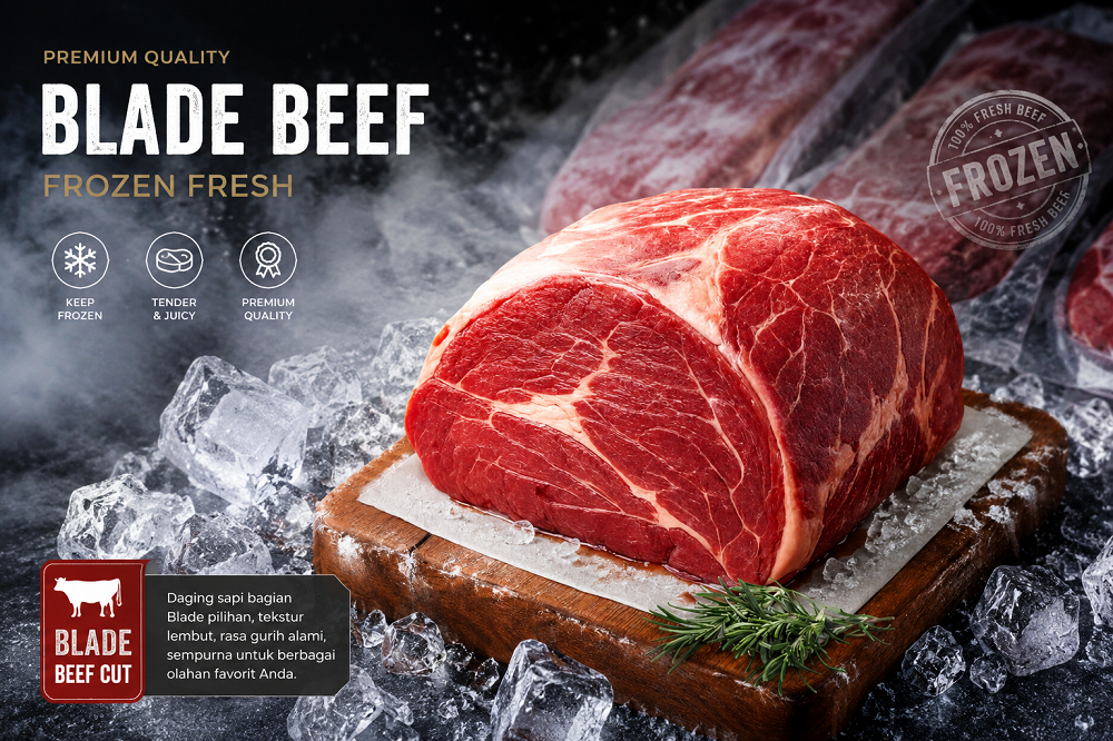 MRK Beef Blade - Daging Sapi Lokal  Bagian Bahu